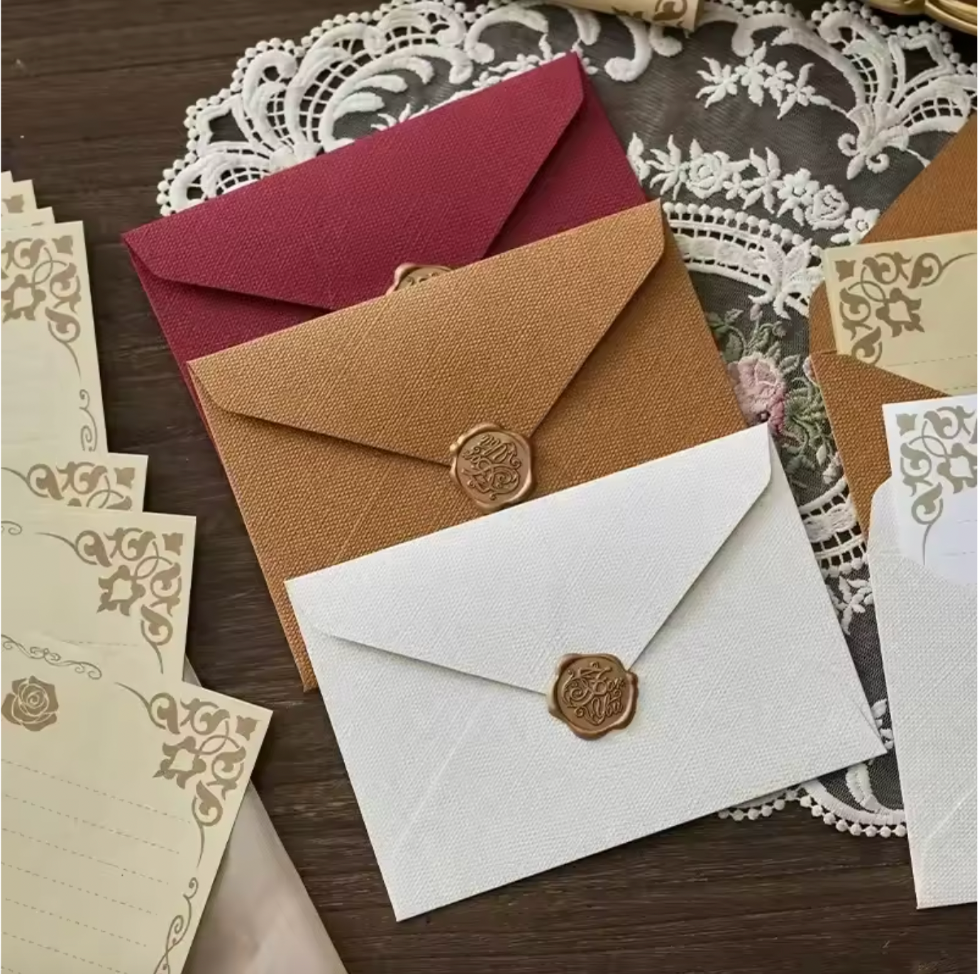 10 Premium Linen Envelopes – Perfect for Thoughtful Letters, Gift Cards, and Special Moments