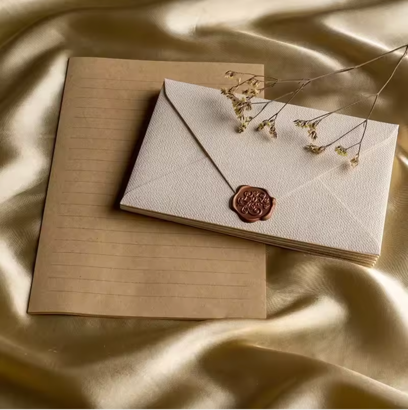 10 Premium Linen Envelopes – Perfect for Thoughtful Letters, Gift Cards, and Special Moments