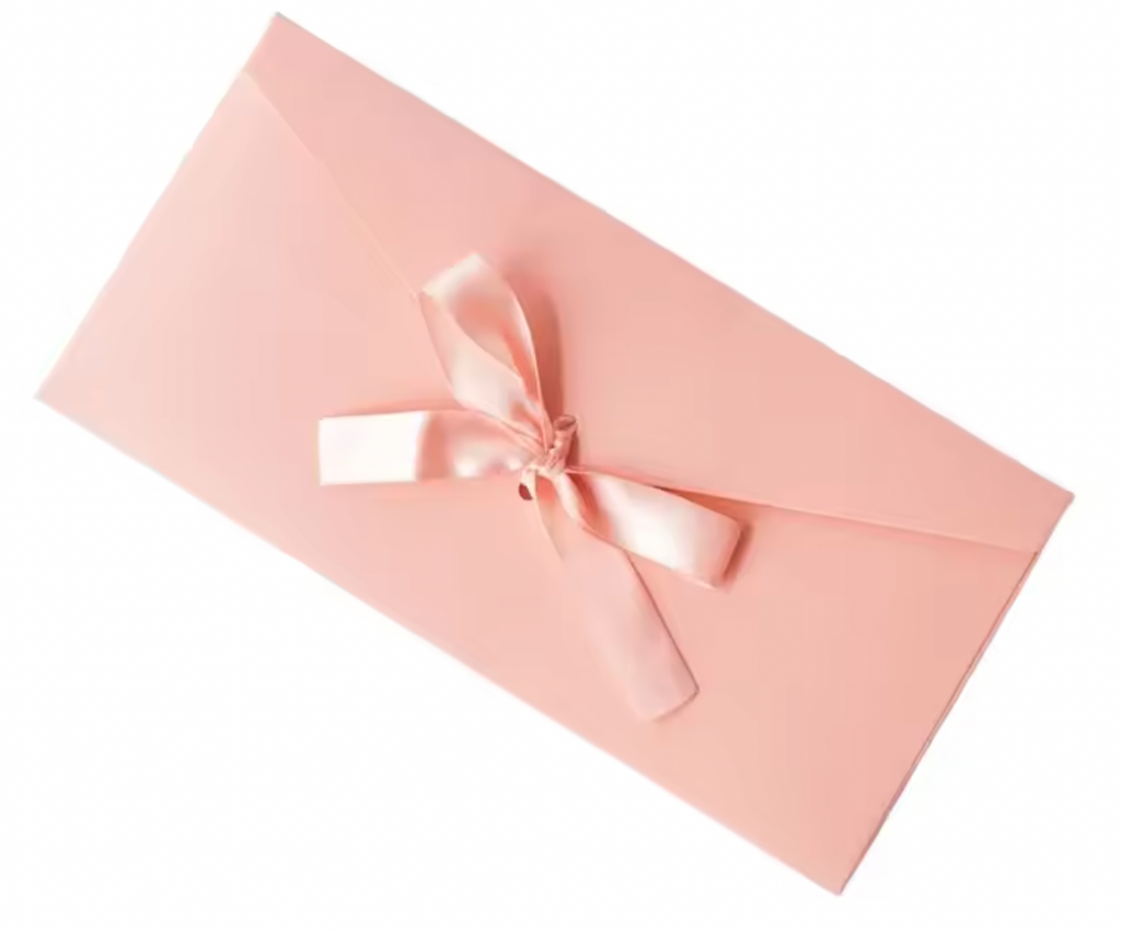 10 Large Decorative Envelopes with Bows – Retro Pearlescent Design for Special Occasions & Keepsake Letters