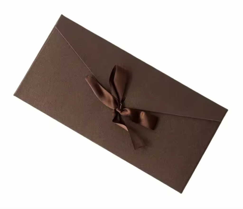 10 Large Decorative Envelopes with Bows – Retro Pearlescent Design for Special Occasions & Keepsake Letters