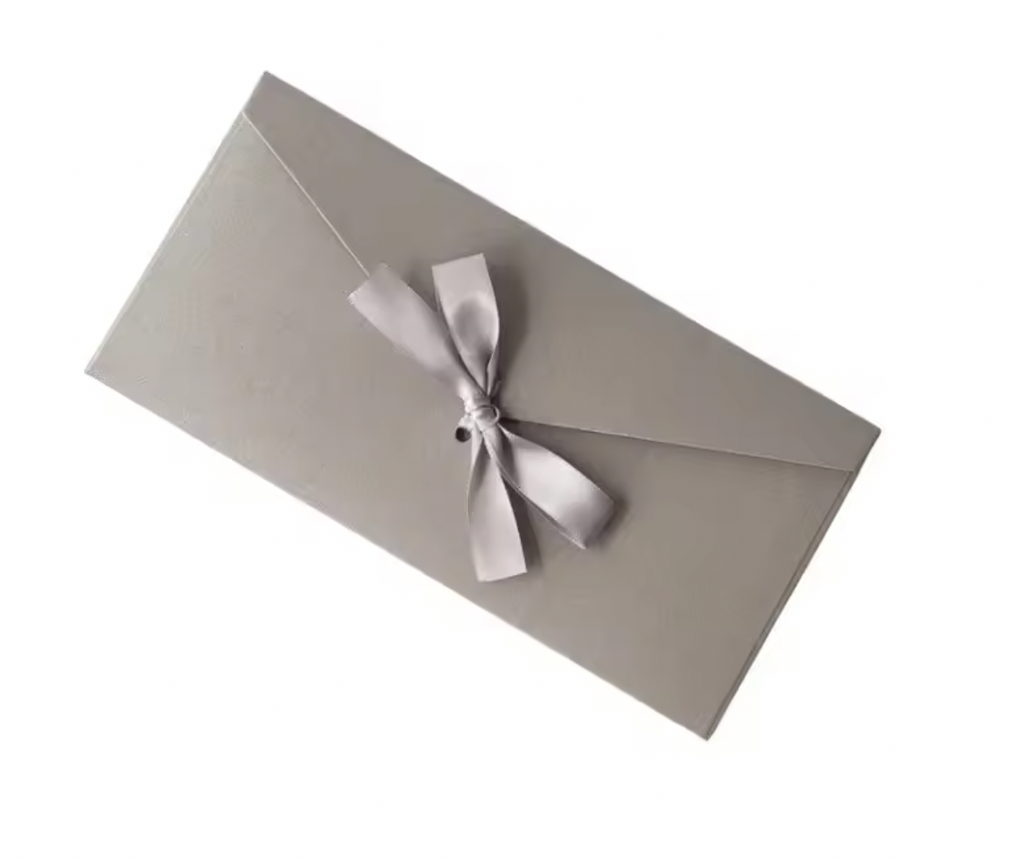 10 Large Decorative Envelopes with Bows – Retro Pearlescent Design for Special Occasions & Keepsake Letters