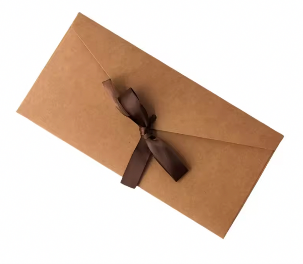 10 Large Decorative Envelopes with Bows – Retro Pearlescent Design for Special Occasions & Keepsake Letters