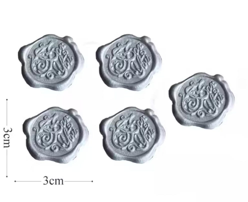 5-10 Thank You’ Wax Stickers – Perfect for Sealing Envelopes, Gift Wraps & Cards