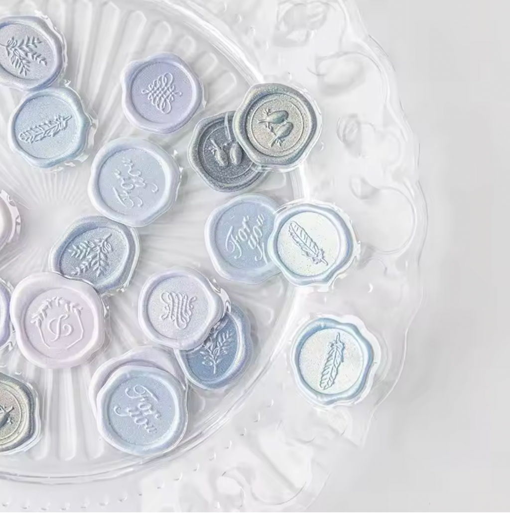 18 Peel & Stick Wax Seals – Warm Modern Accents for Notes, Envelopes & Keepsakes