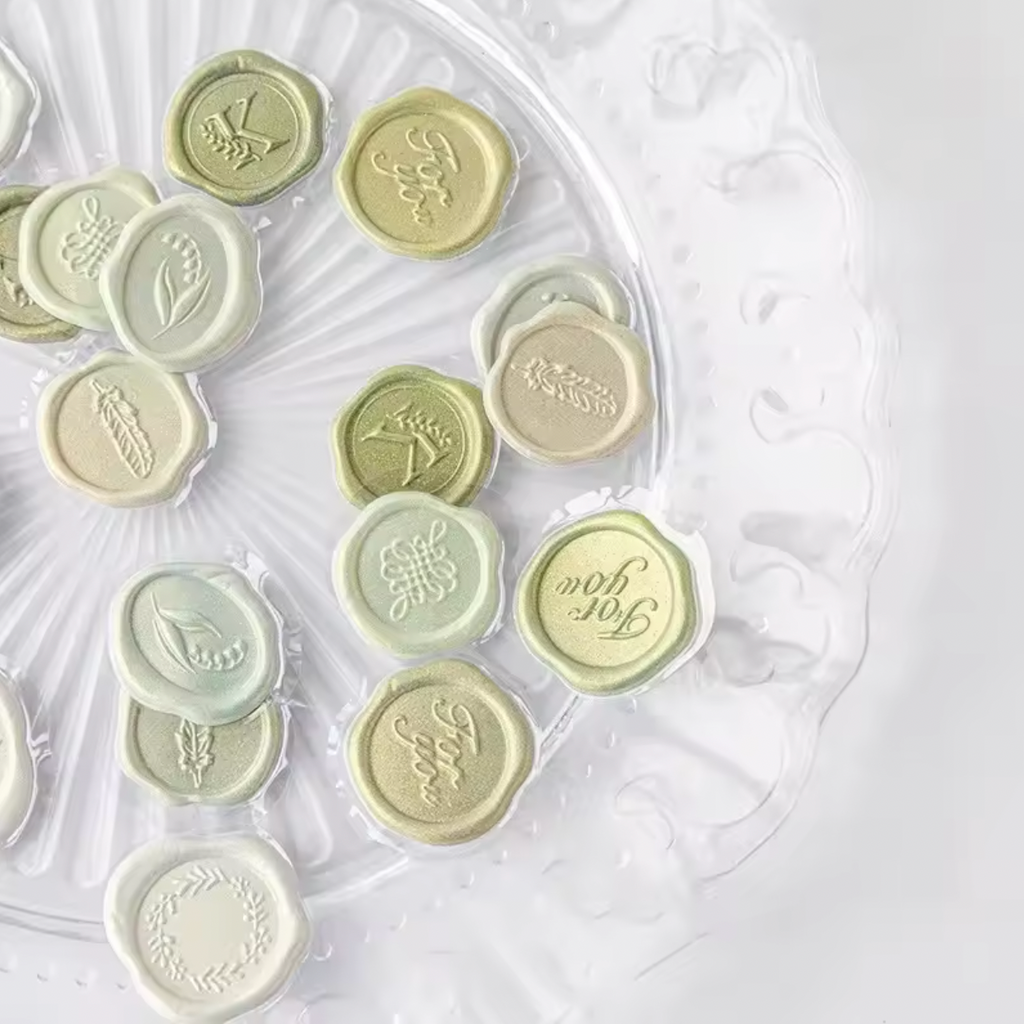 18 Peel & Stick Wax Seals – Warm Modern Accents for Notes, Envelopes & Keepsakes